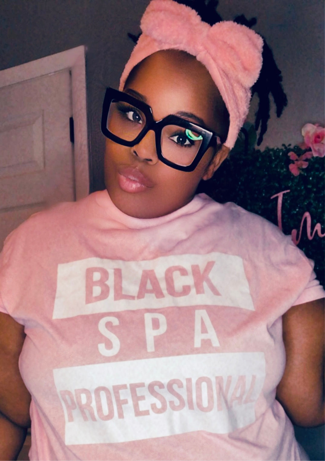 Black Spa Professional Tee Pink *Limited Edition*