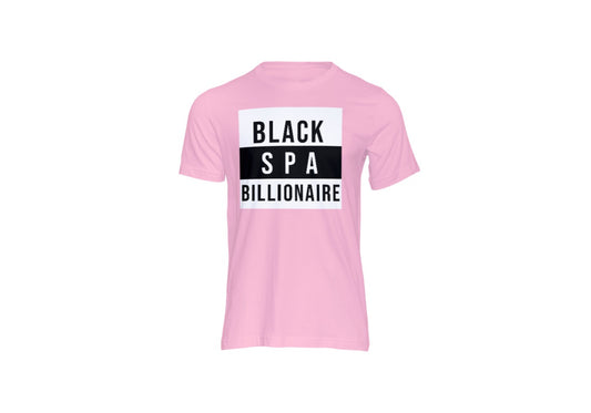 Black Spa Billionaire Tee Pink *Limited Edition*