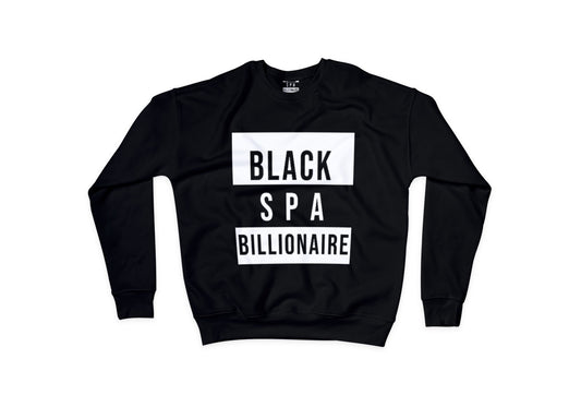 Black Spa Billionaire Crewneck Black *Limited Edition*