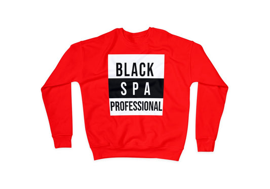 Black Spa Professional Crewneck Red *Limited Edition*