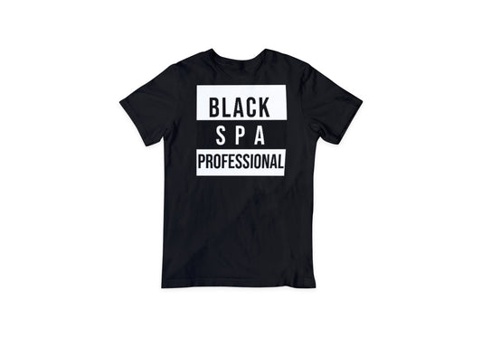 Black Spa Professional Tee Black *Limited Edition*